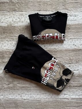 Philipp Plein Women’s Limited Edition Matching Set in Black Size M